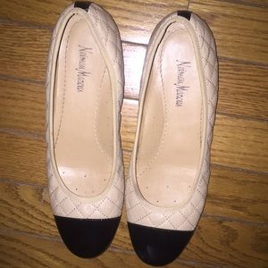 Nappa Ballerina Slides by Neiman Marcus